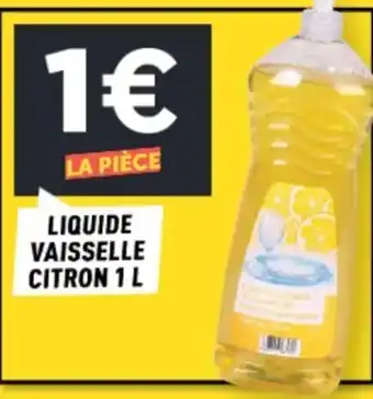 Centrakor Liquide vaisselle citron offre