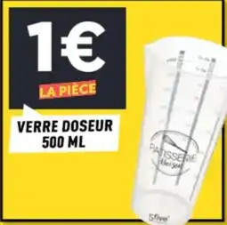 Centrakor Verre doseur offre