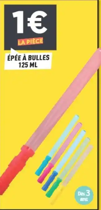 Centrakor Épée à bulles offre