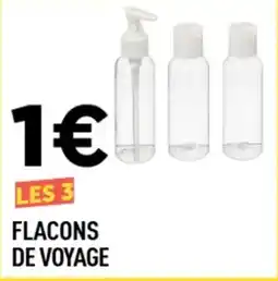 Centrakor Flacons de voyage offre