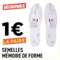 Centrakor Semelles mémoire de forme offre