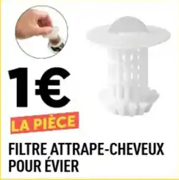 Centrakor Filtre attrape-cheveux pour évier offre