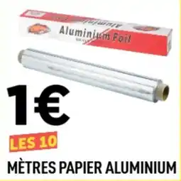 Centrakor Mètres papier aluminium offre