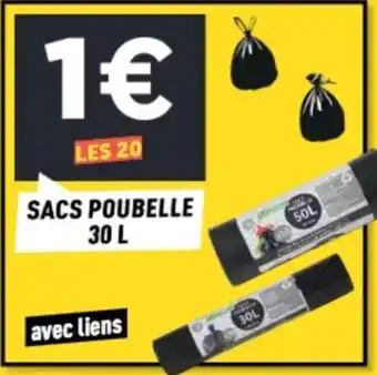 Centrakor Sacs poubelle offre