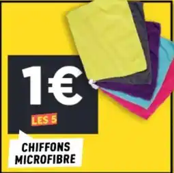 Centrakor Chiffons microfibre offre