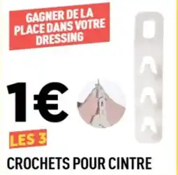 Centrakor Crochets pour cintre offre