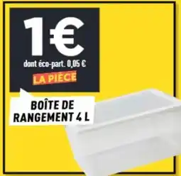 Centrakor Boîte de rangement offre
