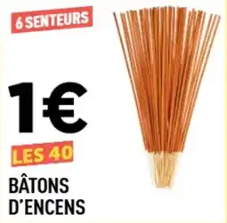 Centrakor Bâtons d'encens offre
