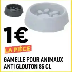 Centrakor Gamelle pour animaux anti glouton offre