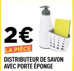 Centrakor Distributeur de savon avec porte éponge offre