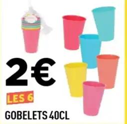 Centrakor Gobelets offre