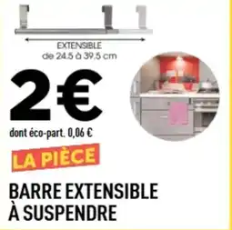 Centrakor Barre extensible à suspendre offre