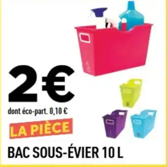 Centrakor Bac sous-évier offre