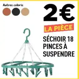 Centrakor Séchoir 18 pinces à suspendre offre