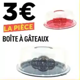 Centrakor Boîte à gâteaux offre