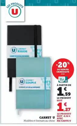 Super U U - carnet offre