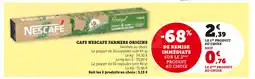 Super U Nescafe Cafe Farmers Origins offre