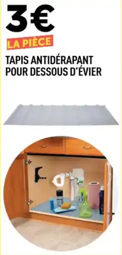 Centrakor Tapis antiderapant pour dessous d'évier offre