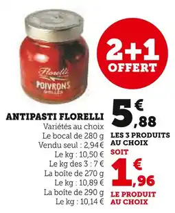 Super U Florelli Antipasti offre