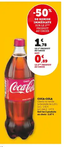 Super U COCA-COLA Coca-Cola offre