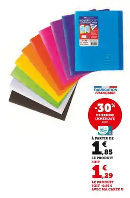 Super U Clairefontaine Koverbook offre