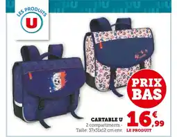 Super U U Cartable offre