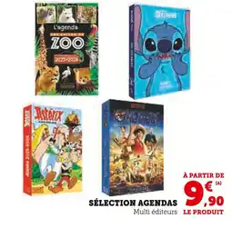 Super U Sélection Agendas offre