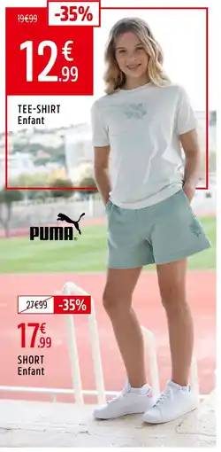 Intersport Puma Tee-shirt enfant offre