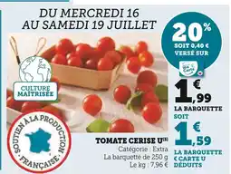 U Express U Tomate cerise offre