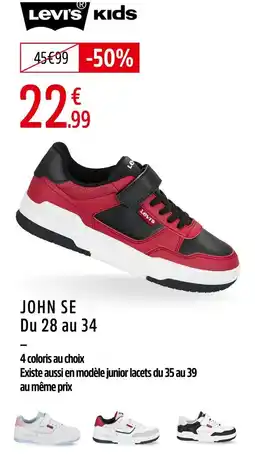 Intersport LEVIS John se du 28 au 34 offre