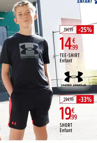 Intersport UNDER ARMOUR Tee-shirt offre