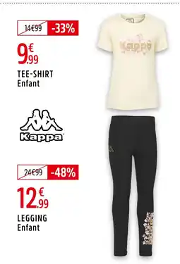 Intersport Kappa Tee-shirt Enfant offre