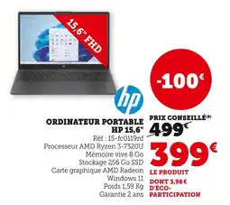 Super U HP Ordinateur portable 15,6 offre