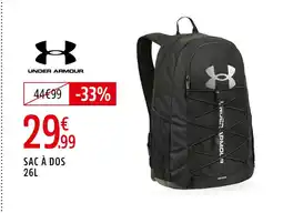 Intersport UNDER ARMOUR Sac à dos offre