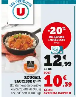 U Express U Rougail Saucisse offre