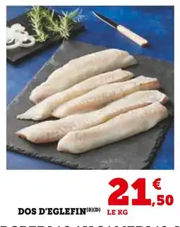 U Express Dos d'Eglefin offre