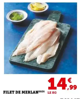 U Express Filet de merlan offre