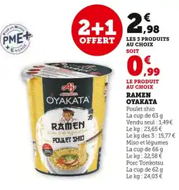 U Express Ramen oyakata offre