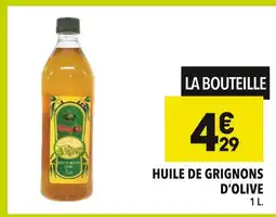 Supeco Huile de Grignons d'Olive offre