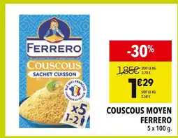 Supeco Ferrero Couscous moyen offre