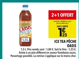 Supeco Oasis Ice Tea Pêche offre