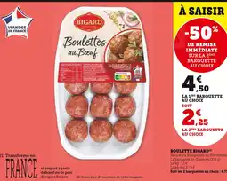U Express BIGARD Boulettes au boeuf offre
