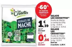 Super U Les crudettes - salade offre