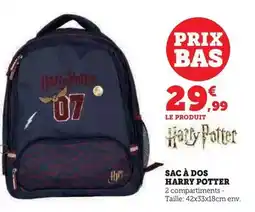 Hyper U Harry potter - sac à dos offre