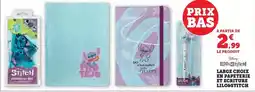 Hyper U Lilo & stitch - large choix en papeterie et ecriture offre