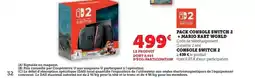 Hyper U Nintendo - pack console switch 2 + mario kart world offre