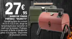 E.Leclerc Facile - barbecue fumoir portable offre