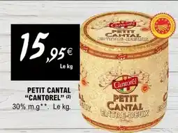 E.Leclerc Canderel - petit cantal offre
