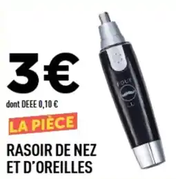 Centrakor Rasoir de nez et d'oreilles offre