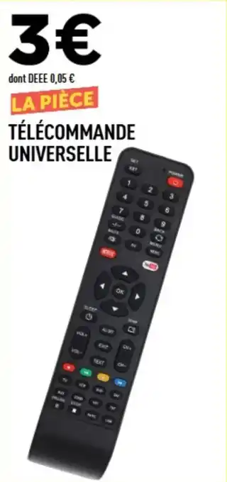 Centrakor Télécommande universelle offre